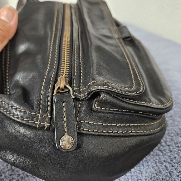 Fossil leather hobo bag - Picture 3 of 10